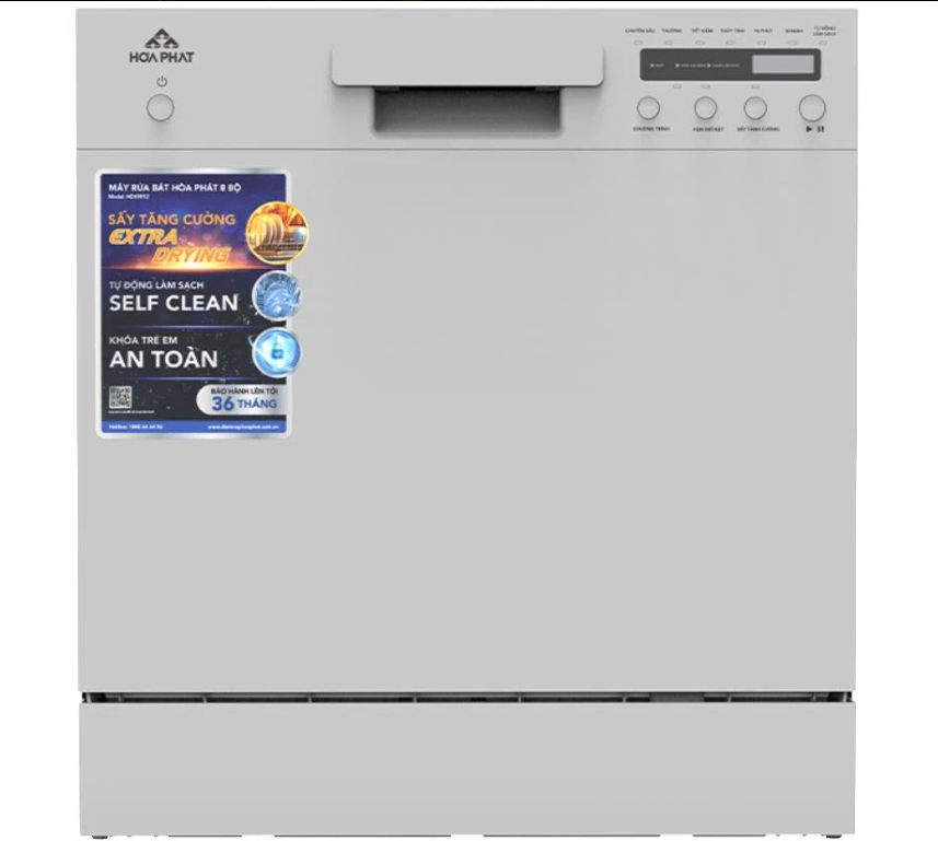 Máy rửa bát Hòa Phát HDS9812 (8 bộ)